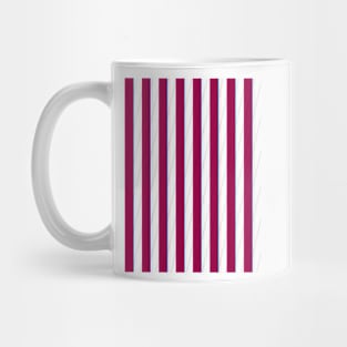 Manchester City Maroon and White Stripes 1988 Mug